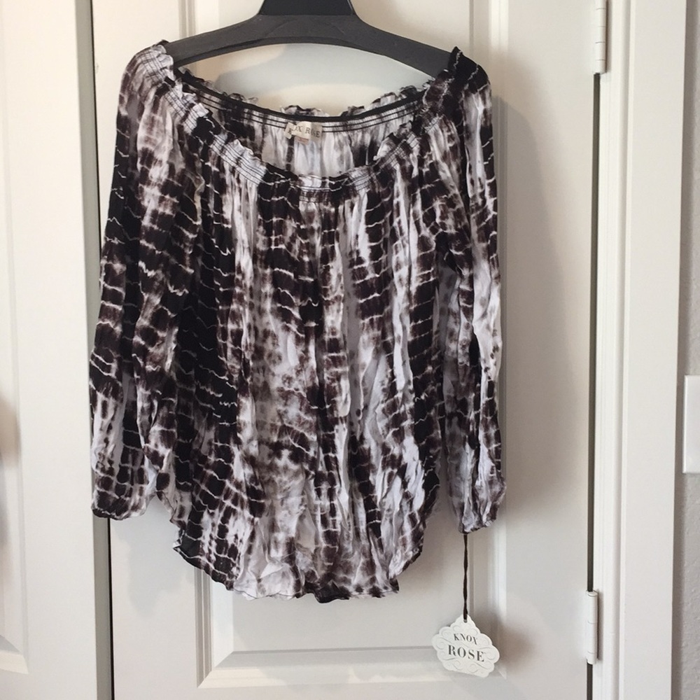 Tye Dye off shoulder top